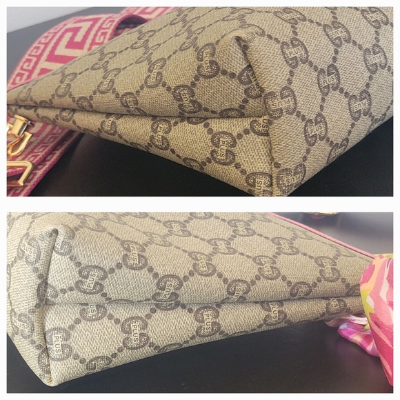 CHOICE OF One Authentic GucciPLUS vintage custom painted crossbody bag - Picture 13 of 16